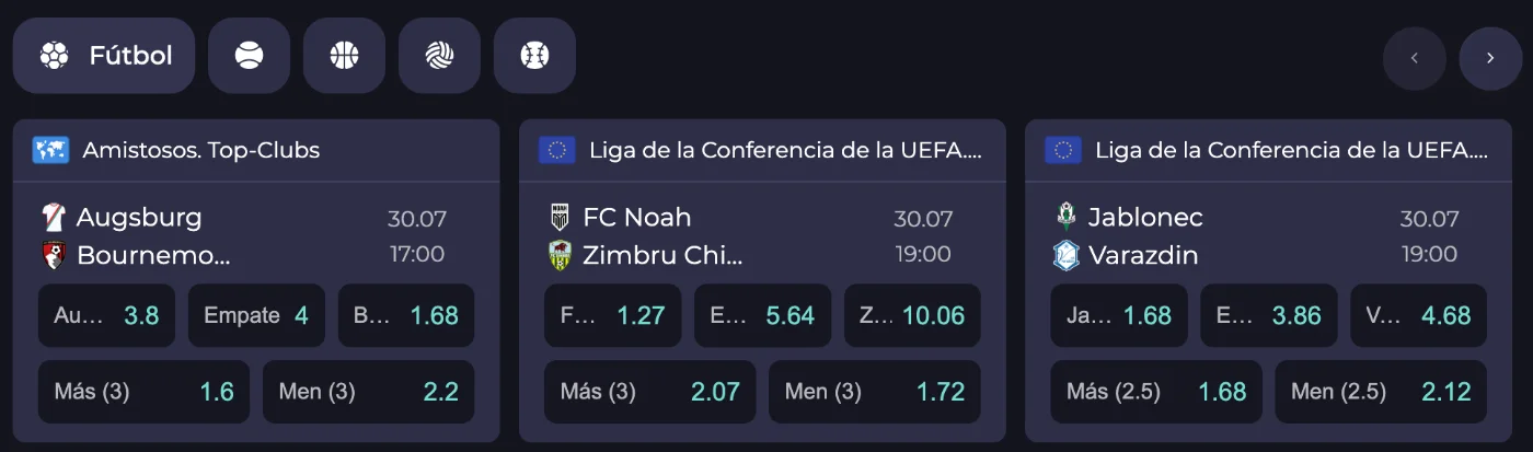Apuestas deportivas online en Izzi Sportsbook